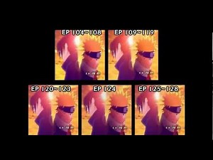 Naruto 5th OP Seishun Kyousoukyoku 5 versions (5 screens)