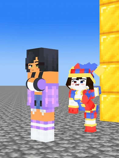 Minecraft Animation Dance ft. Aphmau | Pomni Fun