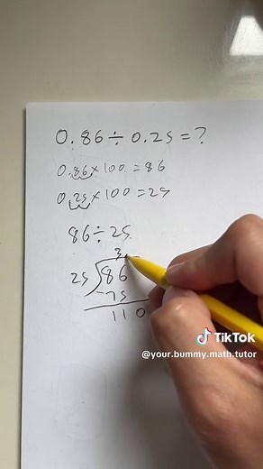 No calculator! #teach #study #math #algebra #divide #sat #yourbummymathtutor