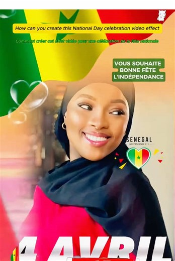 🕊️ Indépendance du Sénégal AI Celebration Tutorial 🇸🇳✨ Transform your photo into a vibrant Sénégal Independence celebration with AI 🎉📸 Fierté nationale, couleurs africaines — la fête de l’indépendance du Sénégal 🇸🇳🔥#aifilter #senegal #independancedusenegal #capcut #capcutpioneer Tutoriel Célébration Indépendance du Sénégal avec l’IA 🇸🇳✨ Transforme ta photo en une scène festive de l’Indépendance du Sénégal 🎉📸 National pride, culture africaine — la célébration sénégalaise prend vie 🔥 
