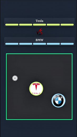 359K views · 4.3K reactions | Tesla vs BMW #asmrvideo #satisfying #stressrelief | Battle Ball | Facebook