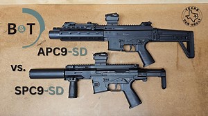 Comparing the B&T APC9-SD to the SPC9-SD - What are the differences?