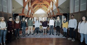 12 Choir Students Perform “How Great Thou Art” A Cappella
