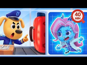 Security Check | Safety Rules for Kids | Police Cartoon | Sheriff Labrador