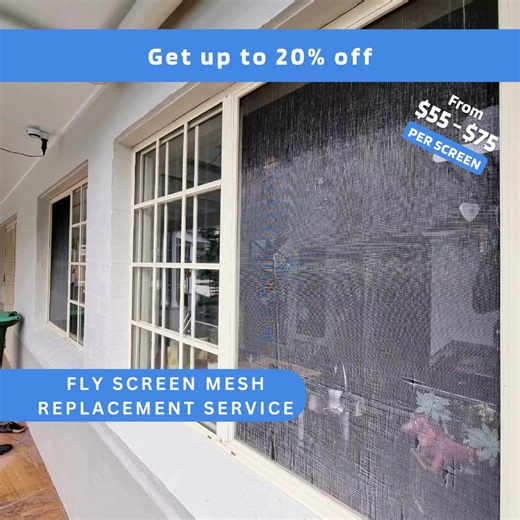 🚨GOLD COAST HOME OWNERS🚨 Fly screen MESH replacement from $55 - $75 per screen Get fresh, clean, new mesh installed today! Jump over to our website and fill out our quick form to receive an instant quote - Breathe fresh air and keep the bugs out with DaVinci Maintenance | DaVinci Maintenance
