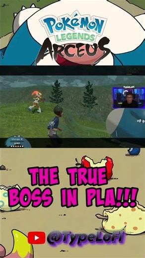 Snorlax, the true boss in PLA!!!