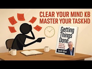 Getting Things Done by David Allen 📘 | Full Book Summary for Time Mastery & Productivity