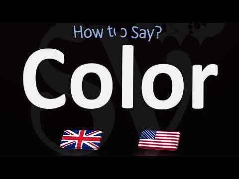 How to Pronounce Color? (2 WAYS!) UK/British Vs US/American English Pronunciation