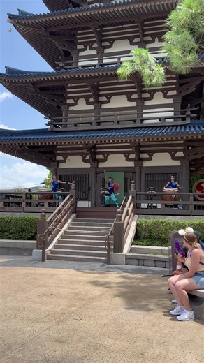 17 reactions | #epcot #japanpavilion ##taiko #Kumidaiko #taikodrumming #matsurizataikodrummers #wdw #disneyparks #disneylife #waltdisneyworld #passholderlife #epcotjapan #worldshowcase | Amy Stuart Solomon | Facebook