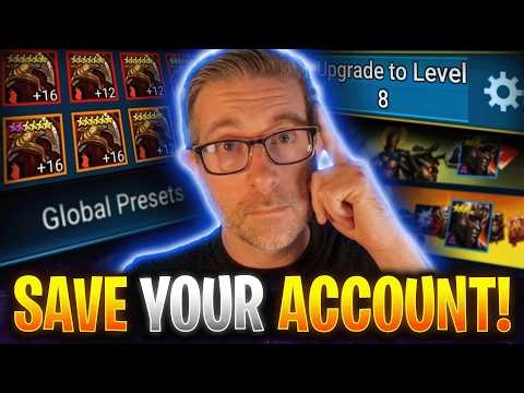 THIS IS KILLING YOUR PROGRESS! 5 MISTAKES Holding Back Your Account | Raid Shadow Legends