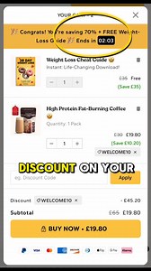 Coffee Lovers 🤩 Tired of paying £5 for high-calorie coffee? 😩 We get it! Don't worry.. Lean Lattes are here 😍 Lean Lattes are packed with protein, 0 sugar, and only 33 calories 🔥 Our Lean formula... 😋 Keeps you full and energised all morning and afternoon. 🤩 Completely cuts out your sugary cravings. 🔥 Has added ingredients to make you lean. 😍 Starts every day with a high-protein and low-calorie breakfast. Plus.. you can get them as cheap as £0.89p serving - PLUS we have huge discounts on