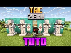 WEAPONS IN MINECRAFT: MOD TUTORIAL [TACZ] TIMELESS AND CLASSICS ZERO GUNS 1.20.1