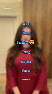 2.8K reactions · 82 shares | Top 5 Most Beautiful  Young Arabian Women | Top 5 | . . #top5 #mostbeautiful #young #arabwomen #beautifulwomen #highfivepicks #viralreels #reelitfeelit | Highfive Picks | Facebook
