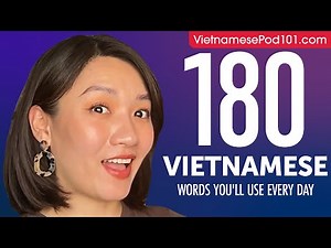 180 Vietnamese Words You'll Use Every Day - Basic Vocabulary #58