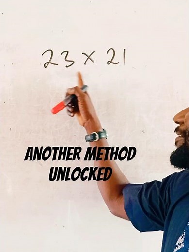 Easiest way to multiply Numbers #calculus #marhs