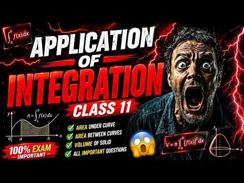 Class 11 Application of Integration 🔥 All Important Questions + Area Under Curve | NEB 2083