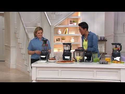 Ninja 1200 Watt Intelli-Sense Kitchen System with Auto-Spiralizer on QVC