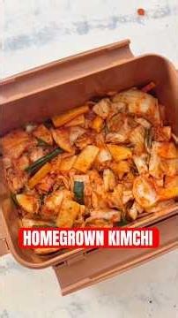 Let’s make homegrown kimchi! 🤩🥬🥕🧄🌶️✨#garden #harvest #kimchi #yum #abundance