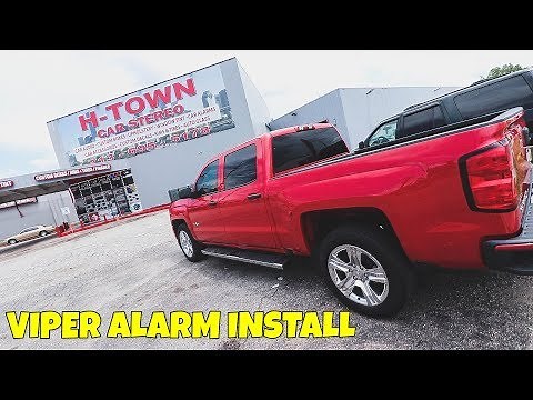 INSTALLING THE VIPER ALARM TO CHEVROLET SILVERADO 1500 CUSTOM