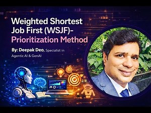 Prioritizing with Weighted Shortest Job First (WSJF)
