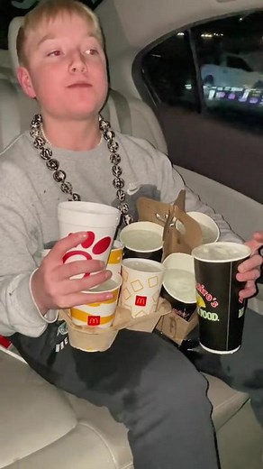 Bro broke character 🤣🤣 (@Sammy) #mcdonalds #waterprank #prank #fail #fyp