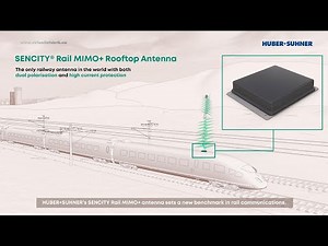 3D-Animation zeigt die Kommunikation von 5G Antennen in Zügen