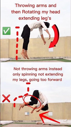 How to do Standing Front flip| front flip Tutorial 💯✅#frontflip #short ‪@hamzas-lifee‬ #flip