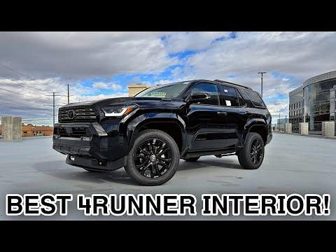 This 2026 Toyota 4Runner Platinum Has The Best Interior!