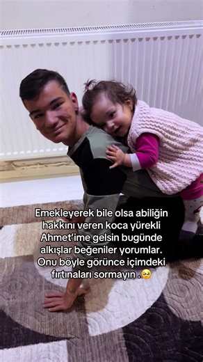 #engel evimizin içindeki gerçekler. Ahmet evde emekleyerek gider heryere.