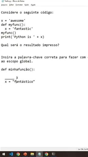 Escopo Global no Python: Entenda o global e Como Evitar Erros Comuns!