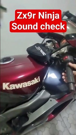 kawasaki zx9r ninja || Sound check