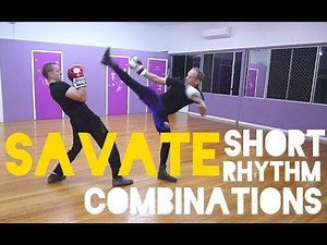 Savate Lead Side - Short Rhythm Combinations