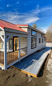Park Model Log Cabin – Budget-Friendly and Gorgeous Inside | Tiny Homes