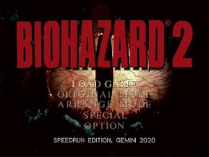 Resident Evil 2 1998 PC Sourcenext Patch "Speedrun Edition" by Gemini 2021