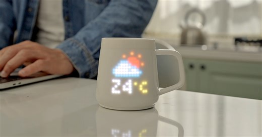 PixelMug P1: AI-Enhanced Mug with Pixel Display by PixelMug Official - Indiegogo