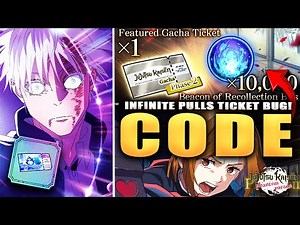 *NEW CODE* INFINITE PULLS TICKET BUG & DOING FREE SUMMONS! (JJK: Phantom Parade)