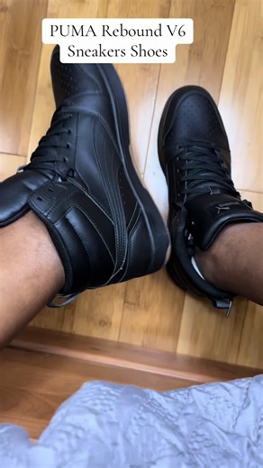 These PUMA Rebound V6 sneakers are proof that style, comfort, and value can exist in one shoe. Whether you’re on the court, walking the city, or pairing them with your everyday fit—these black gum kicks got you covered. Grab yours before they’re gone. #PUMA #PumaRebound #PumaReboundV6 #PumaShoes #BlackGum #MensFootwear #WomensFootwear #Kicks #Kick #Unboxing #Sneakers #Sneaker #Shoe #Footwear #Sneakerhead #Sneakerheads #sneakers #pumashoes #basketball #courtside