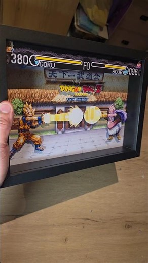 Dragon ball Z Hyper dimension #goku ccadre3d Shadowbox #retrogaming