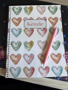 Personalized Wide-ruled Notebook: Custom School Journal - Etsy