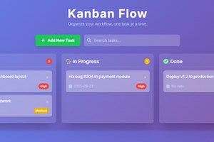 Kanban Task Tracker