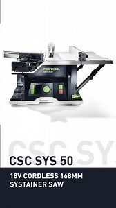 3.2K views · 62 reactions | CSC SYS 50 168MM 18V Cordless Table Saw -...