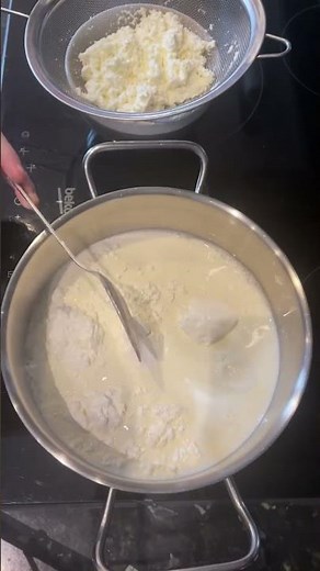 The easiest homemade Ashta you’ll ever make 🤍 #cookingshorts #food #simplecooking