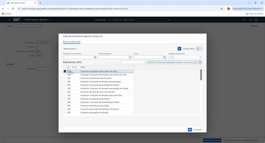 MB21 – Generar reserva