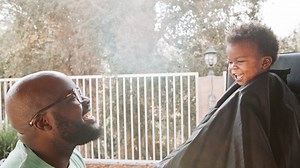 DAD GIVES SON FIRST HAIRCUT LIFE LESSON | Beleaf in Fatherhood