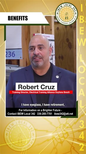 Apprentice with amazing benefits? ✅ This IBEW member is set for life with healthcare, dental, and multiple pensions. #IBEW #Apprenticeship #UnionBenefits #CareerGoals | IBEW Local 342