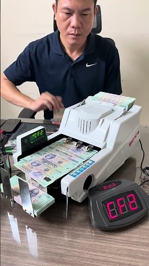 Bank Desk Work ASMR 🏦 Counting Cash #BankASMR #CountingMachine #RelaxingSounds