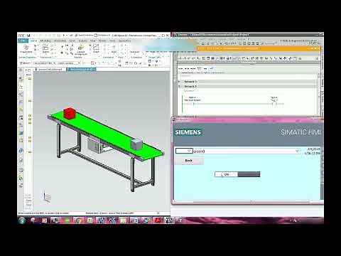 Siemens NX | Mechatronics Concept Designer(MCD) | Virtual Commissioning | Digital Twin | Siemens TIA