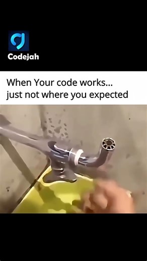 When it works but totally breaks #shorts #programming #developer