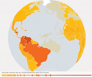 End violence data visualization - UNICEF DATA