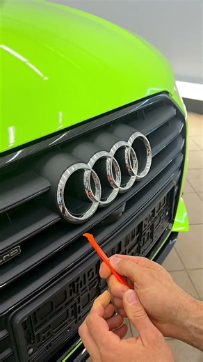 How to Remove a Front Audi Emblem Safely 🛠️✨🚗